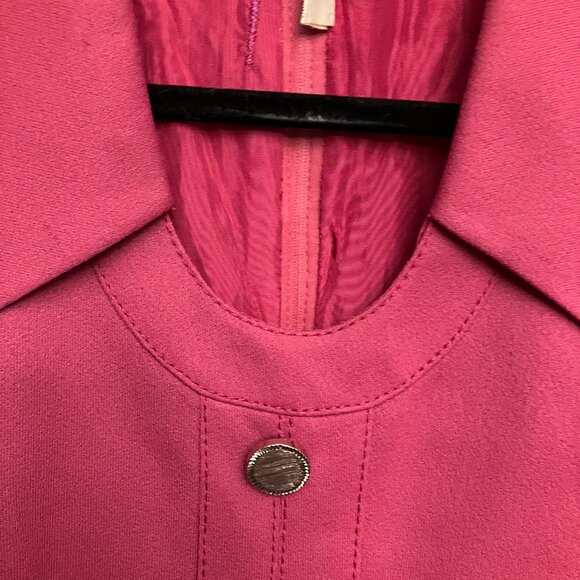 Dusty Rose Vintage Plus Size Dress - Picture 5 of 12